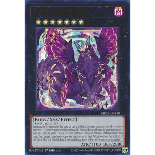 Expurrely Noir MP24-EN288 Ultra Ultra Rare Yu-Gi-Oh 25th Anniversary Tin: Dueling Mirrors in Art