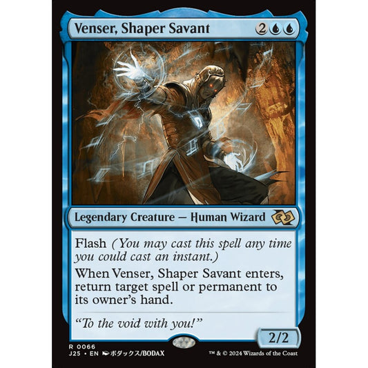 Venser, Shaper Savant, 66, rare, Magic: The Gathering, Foundations Jumpstart