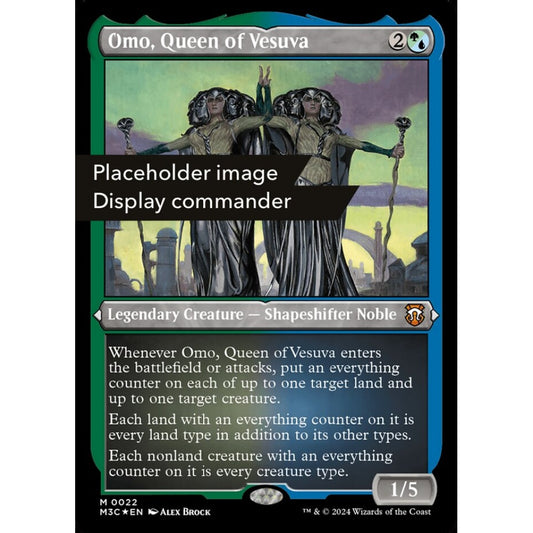 Omo, Queen of Vesuva, 149, mythic, Magic: The Gathering, Modern Horizons 3