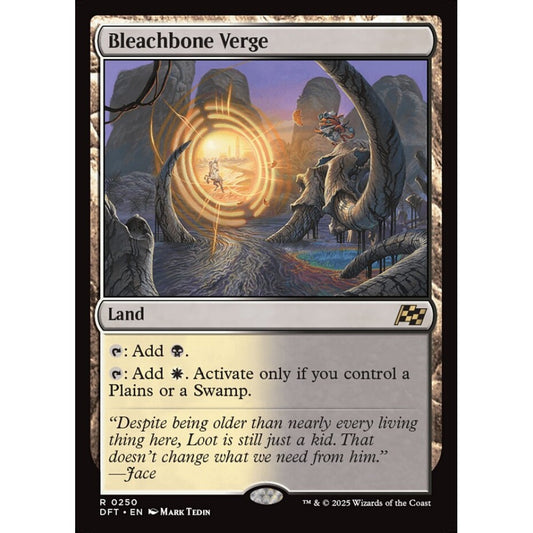 Bleachbone Verge, 250, rare, Magic: The Gathering, Aetherdrift