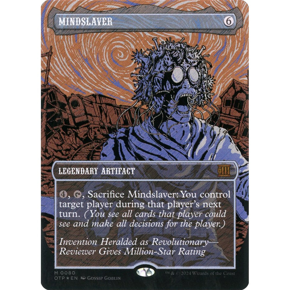 Mindslaver, 80, mythic, Magic: The Gathering, Outlaws of Thunder Junction