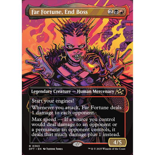 Far Fortune, End Boss, 363, rare, Magic: The Gathering, Aetherdrift