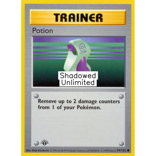 Potion Common 94/102 Pokemon Card Game Base Set