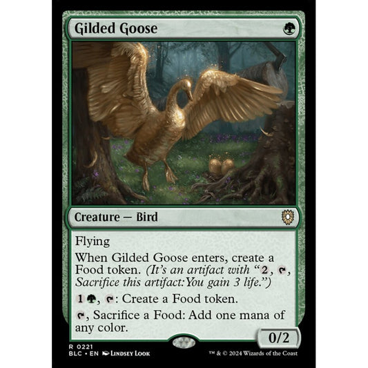 Gilded Goose, 221, rare, Magic: The Gathering, Bloomburrow