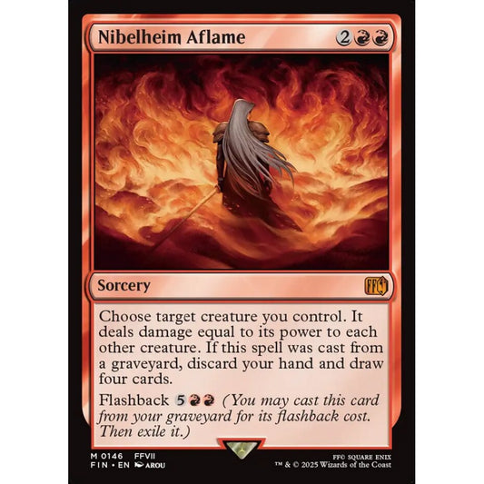 Nibelheim Aflame mythic 146 Magic the Gathering Final Fantasy