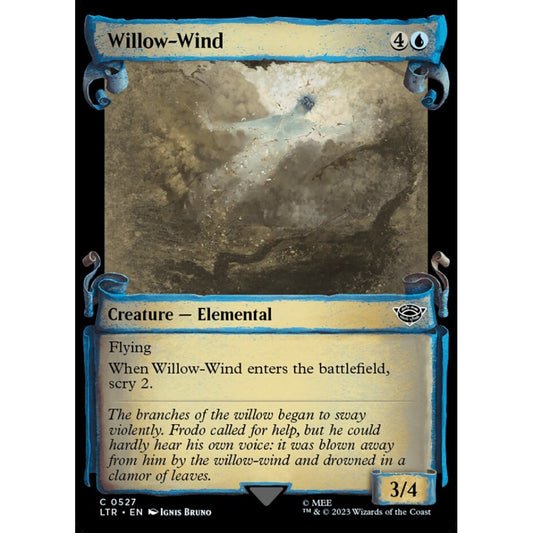 Willow-Wind, common, 527, Magic the Gathering, The Lord of the Rings: Tales of Middle-earth