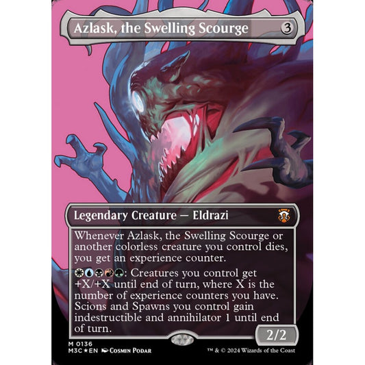 Azlask, the Swelling Scourge, 136, mythic, Magic: The Gathering, Modern Horizons 3