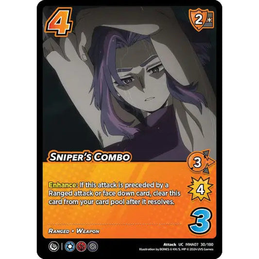 Sniper's Combo, 30/180, UC, UniVersus, MHA07 Girl Power