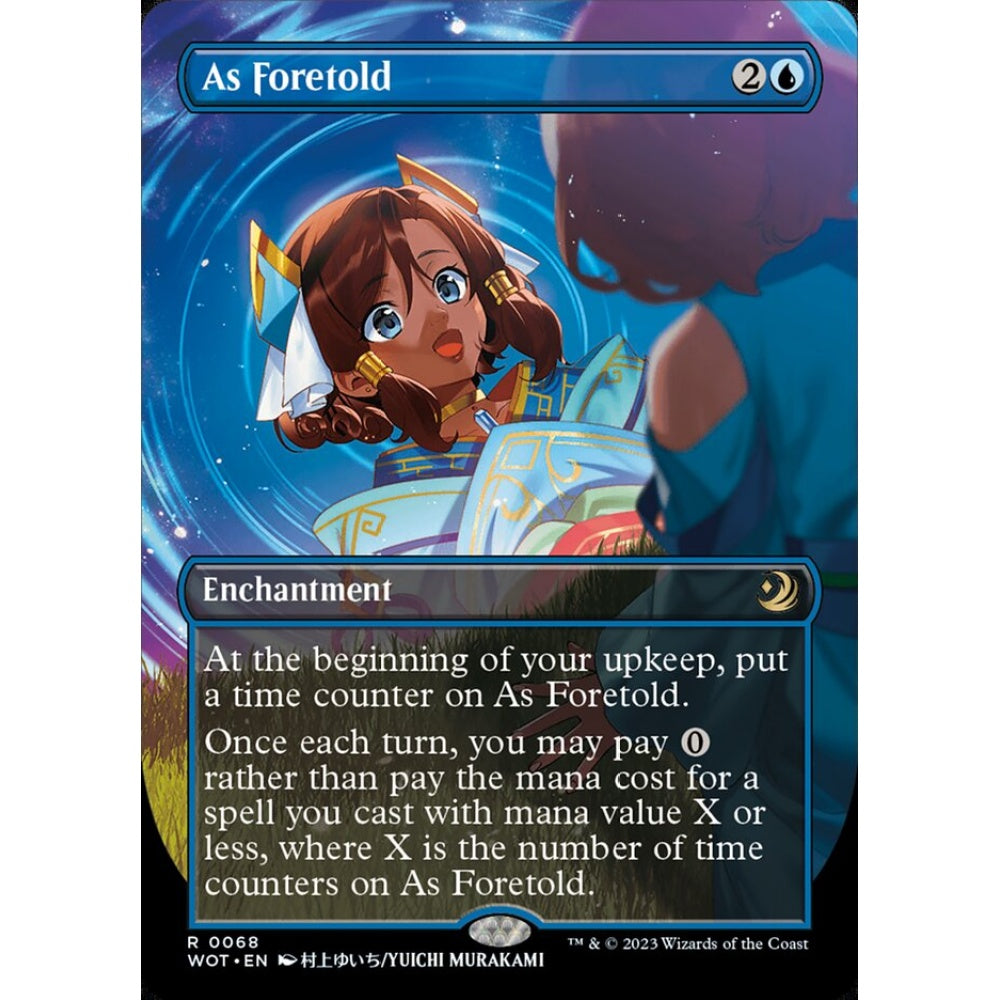 As Foretold rare 68 Magic the Gathering Wilds of Eldraine: Enchanting Tales
