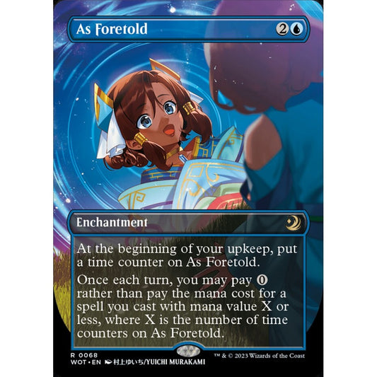 As Foretold rare 68 Magic the Gathering Wilds of Eldraine: Enchanting Tales