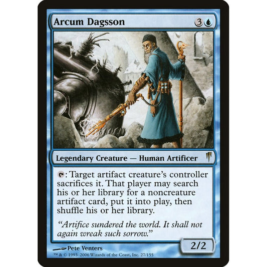 Arcum Dagsson rare 27 Magic the Gathering Coldsnap