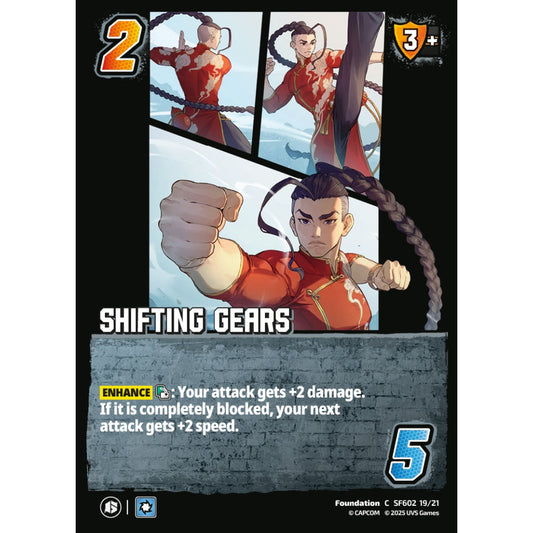 Shifting Gears 19/21 SF602 Universus Street Fighter 6: Challanger Series Chun-Li&Jamie Foundation C