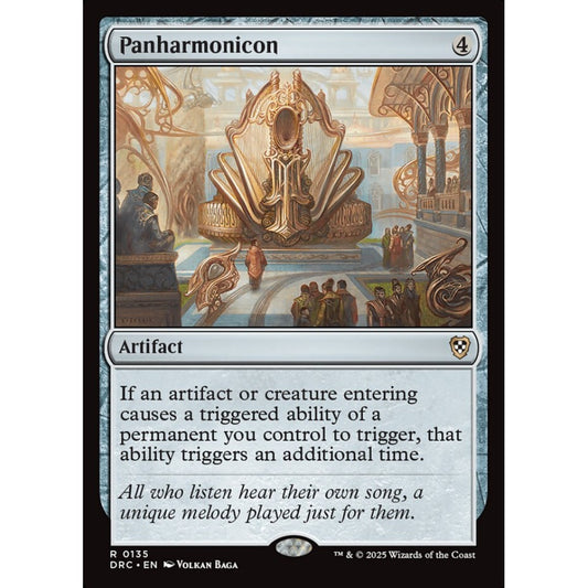 Panharmonicon, 135, rare, Magic: The Gathering, Aetherdrift Commander
