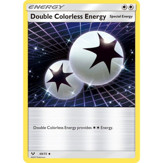 Double Colorless Energy Uncommon 69/73 Pokemon Card Game Shining Legends
