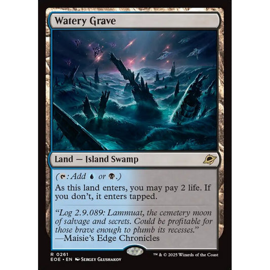 Watery Grave rare 261 Magic the Gathering Edge of Eternities