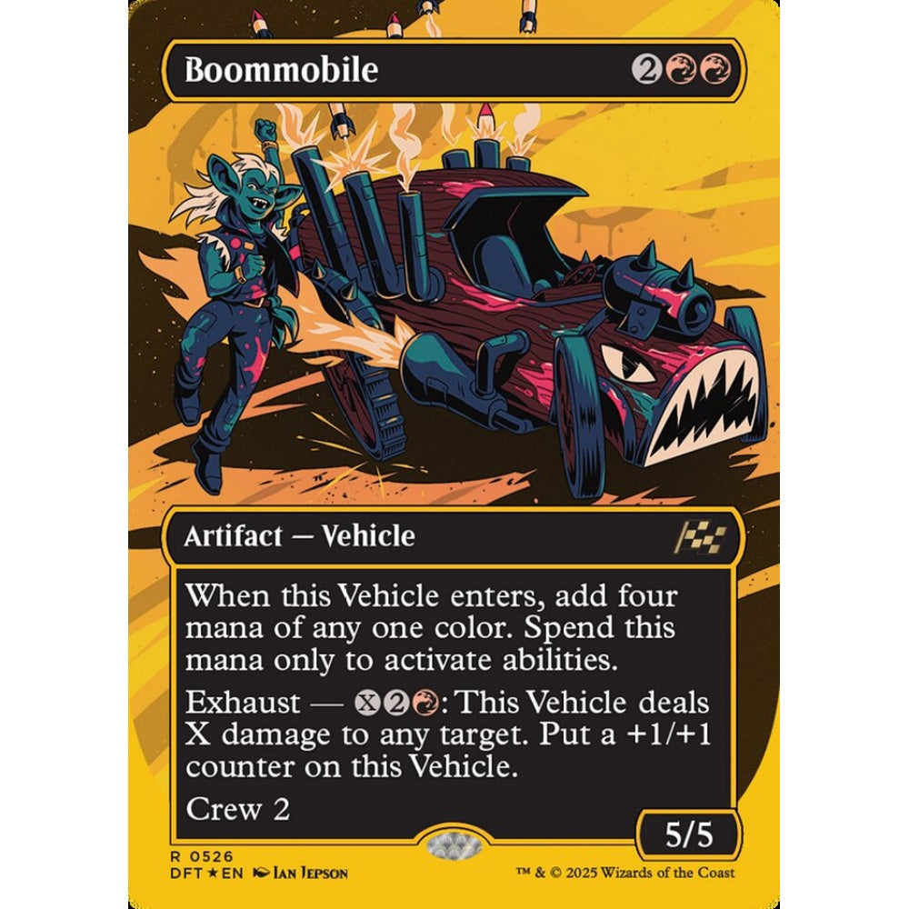 Boommobile, 526, rare, Magic: The Gathering, Aetherdrift