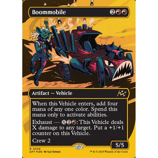 Boommobile, 526, rare, Magic: The Gathering, Aetherdrift