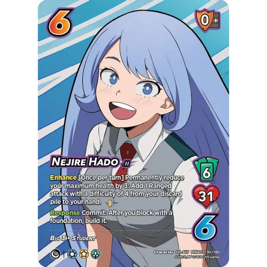 Nejire Hado, 94/180, CH-ALT, UniVersus, MHA07 Girl Power