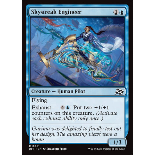 Skystreak Engineer, 61, common, Magic: The Gathering, Aetherdrift