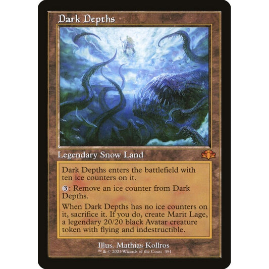 Dark Depths mythic 394 Magic the Gathering Dominaria Remastered