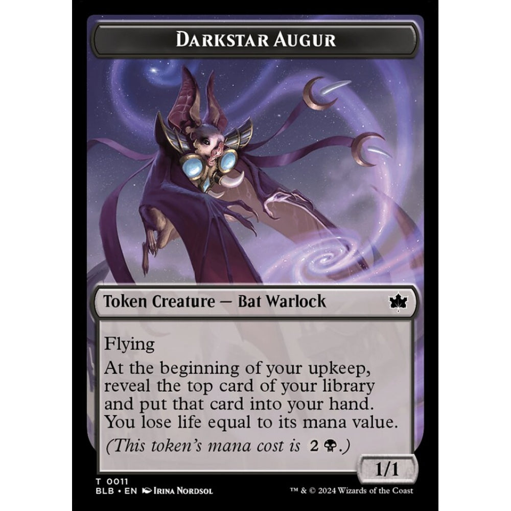 Darkstar Augur, 11, common, Magic: The Gathering, Bloomburrow