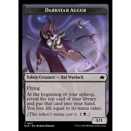 Darkstar Augur, 11, common, Magic: The Gathering, Bloomburrow