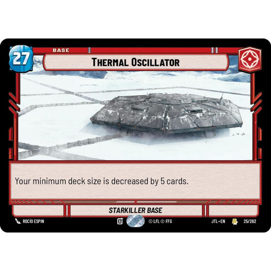 Thermal Oscillator, R, JTL 025), Star Wars Unlimited