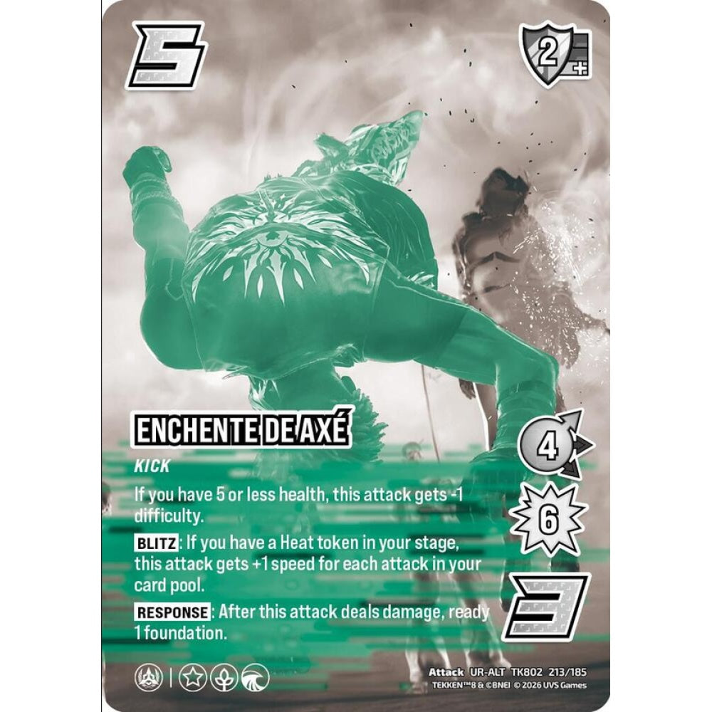 Enchente de Axe 213/185 TK802 Universus Tekken 8 Attack UR-ALT