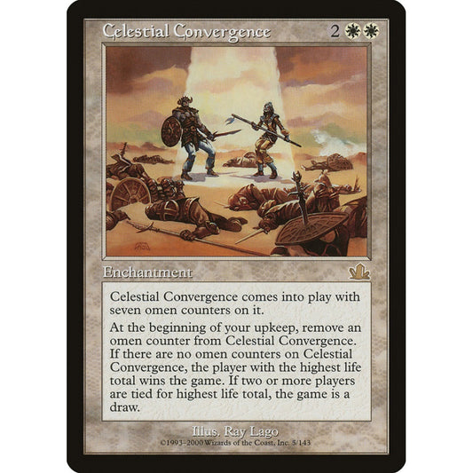 Celestial Convergence rare 5 Magic the Gathering Prophecy