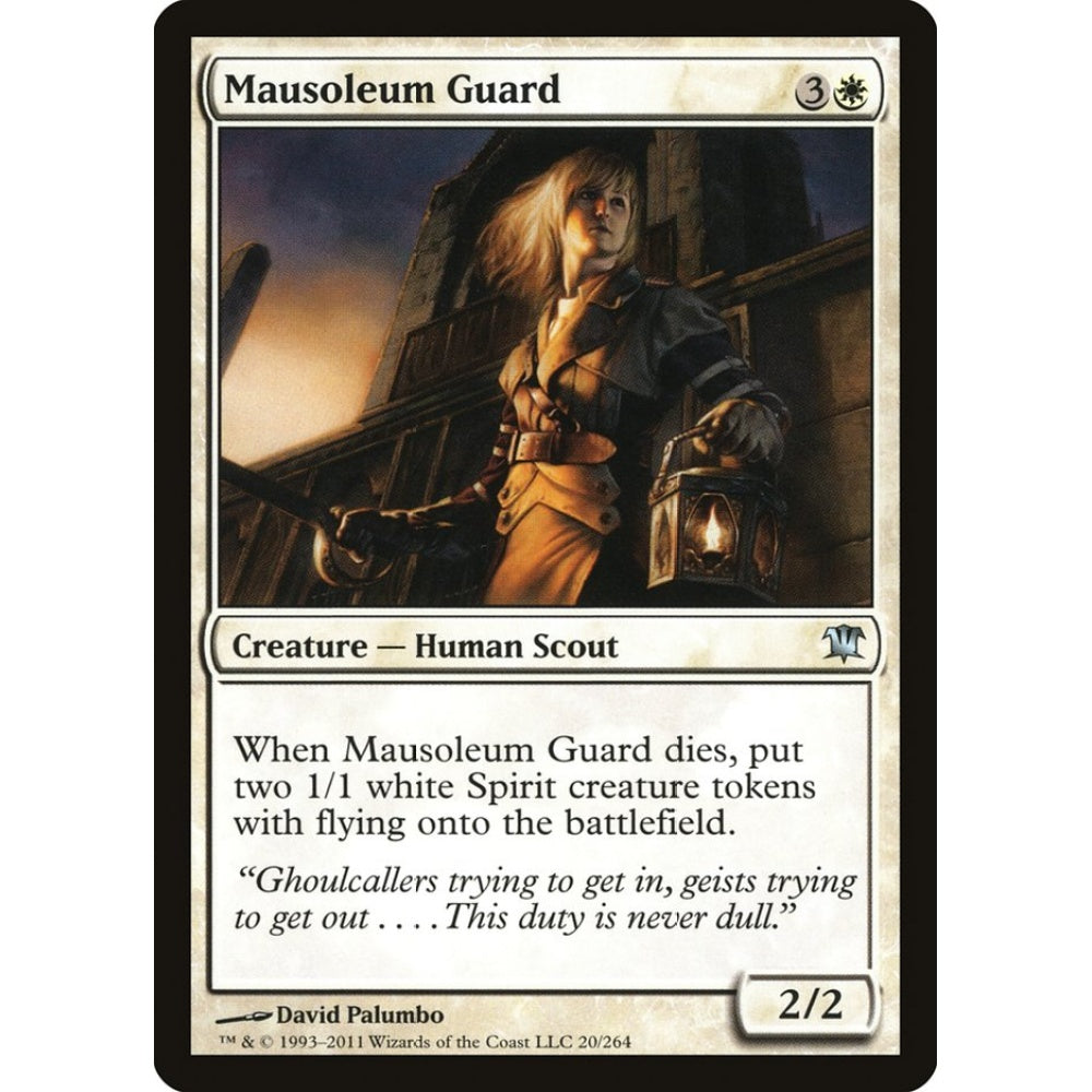 Mausoleum Guard uncommon 20 Magic the Gathering Innistrad
