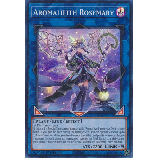 Aromalilith Rosemary PHNI-EN050 Super Super Rare Yu-Gi-Oh Phantom Nightmare in Art