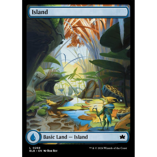 Island, 268, common, Magic: The Gathering, Bloomburrow