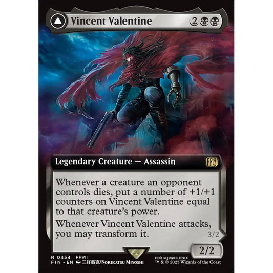 Vincent Valentine // Galian Beast rare 454 Magic the Gathering Final Fantasy