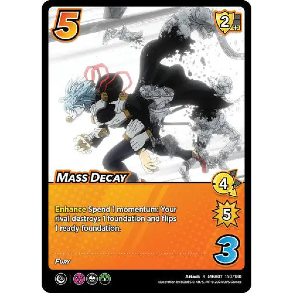 Mass Decay, 140/180, R, UniVersus, MHA07 Girl Power