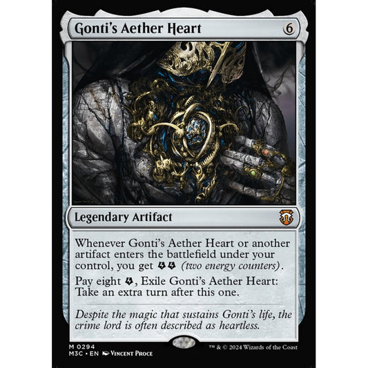 Gonti's Aether Heart, 294, mythic, Magic: The Gathering, Modern Horizons 3