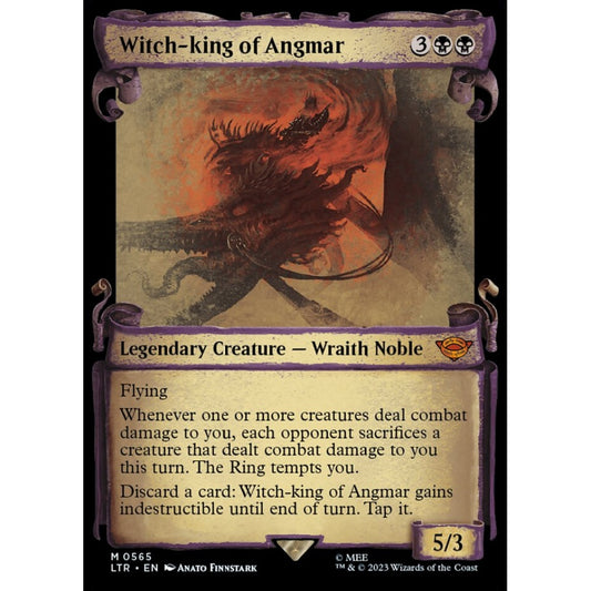 Witch-king of Angmar, mythic, 565, Magic the Gathering, The Lord of the Rings: Tales of Middle-earth