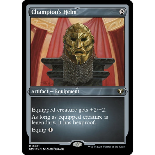 Champion's Helm rare 601 Magic the Gathering Commander Masters
