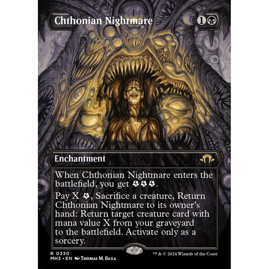 Chthonian Nightmare, 330, rare, Magic: The Gathering, Modern Horizons 3