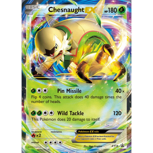 Chesnaught-EX Promo XY18 Pokemon Card Game XY Promos