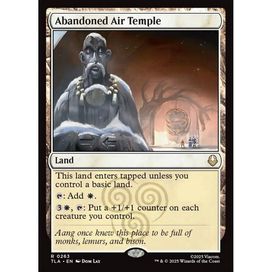 Abandoned Air Temple rare 263 Magic the Gathering Avatar: The Last Airbender