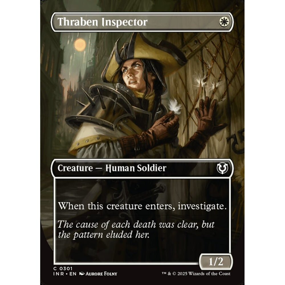Thraben Inspector, 301, common, Magic: The Gathering, Innistrad Remastered