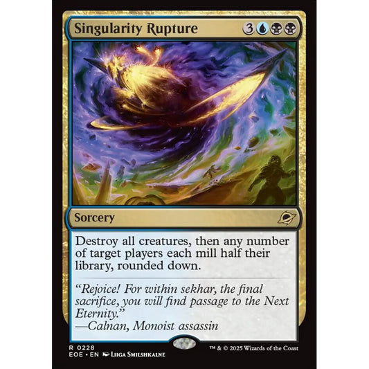 Singularity Rupture rare 228 Magic the Gathering Edge of Eternities
