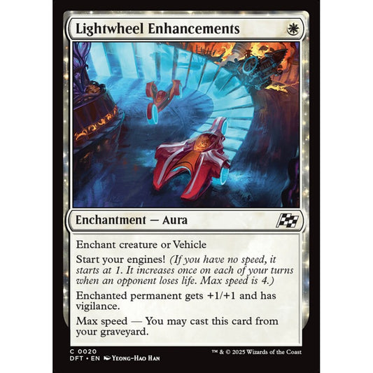 Lightwheel Enhancements, 20, common, Magic: The Gathering, Aetherdrift