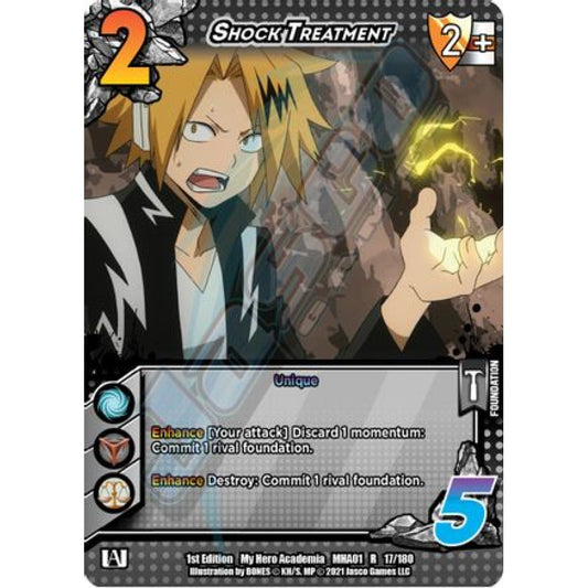 Shock Treatment, 17/180, R, UniVersus, MHA01 My Hero Academia