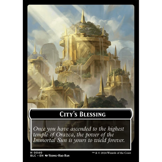 City's Blessing, 40, common, Magic: The Gathering, Bloomburrow