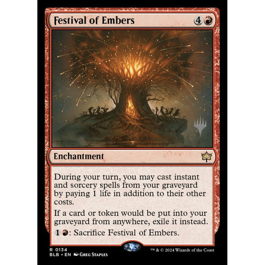 Festival of Embers (R 134p PBLB)