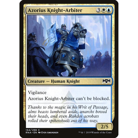 Azorius Knight-Arbiter common 154 Magic the Gathering Ravnica Allegiance
