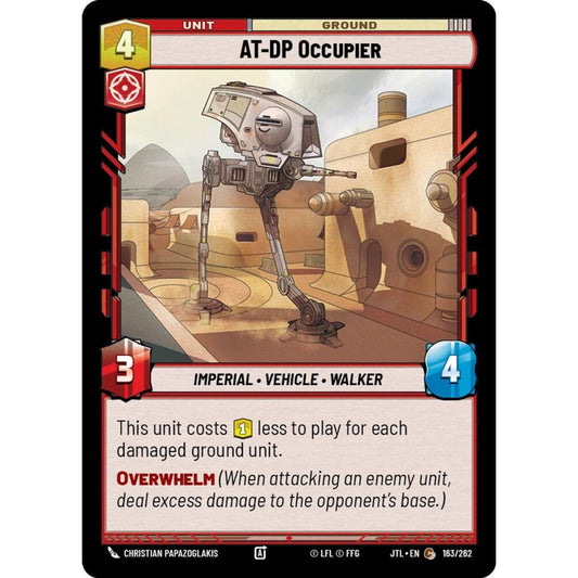 AT-DP Occupier, C, JTL 163), Star Wars Unlimited