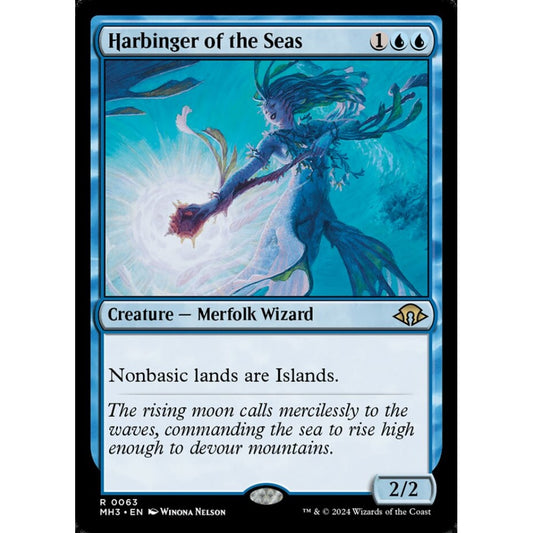 Harbinger of the Seas, 63, rare, Magic: The Gathering, Modern Horizons 3