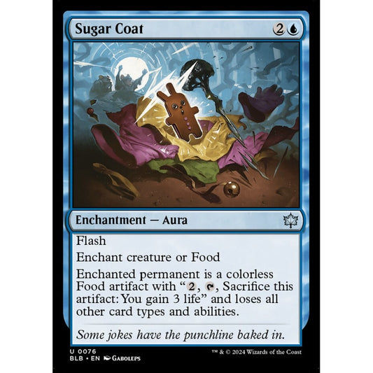 Sugar Coat, 76, uncommon, Magic: The Gathering, Bloomburrow